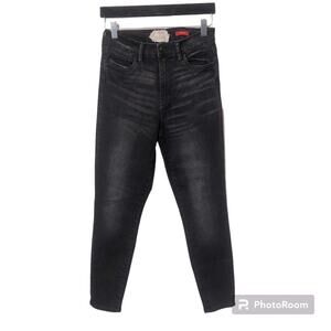 Altar’d State Jeans Women’s Sz 27 High Rise Grunge Black Stretch Deb Boho Hippie